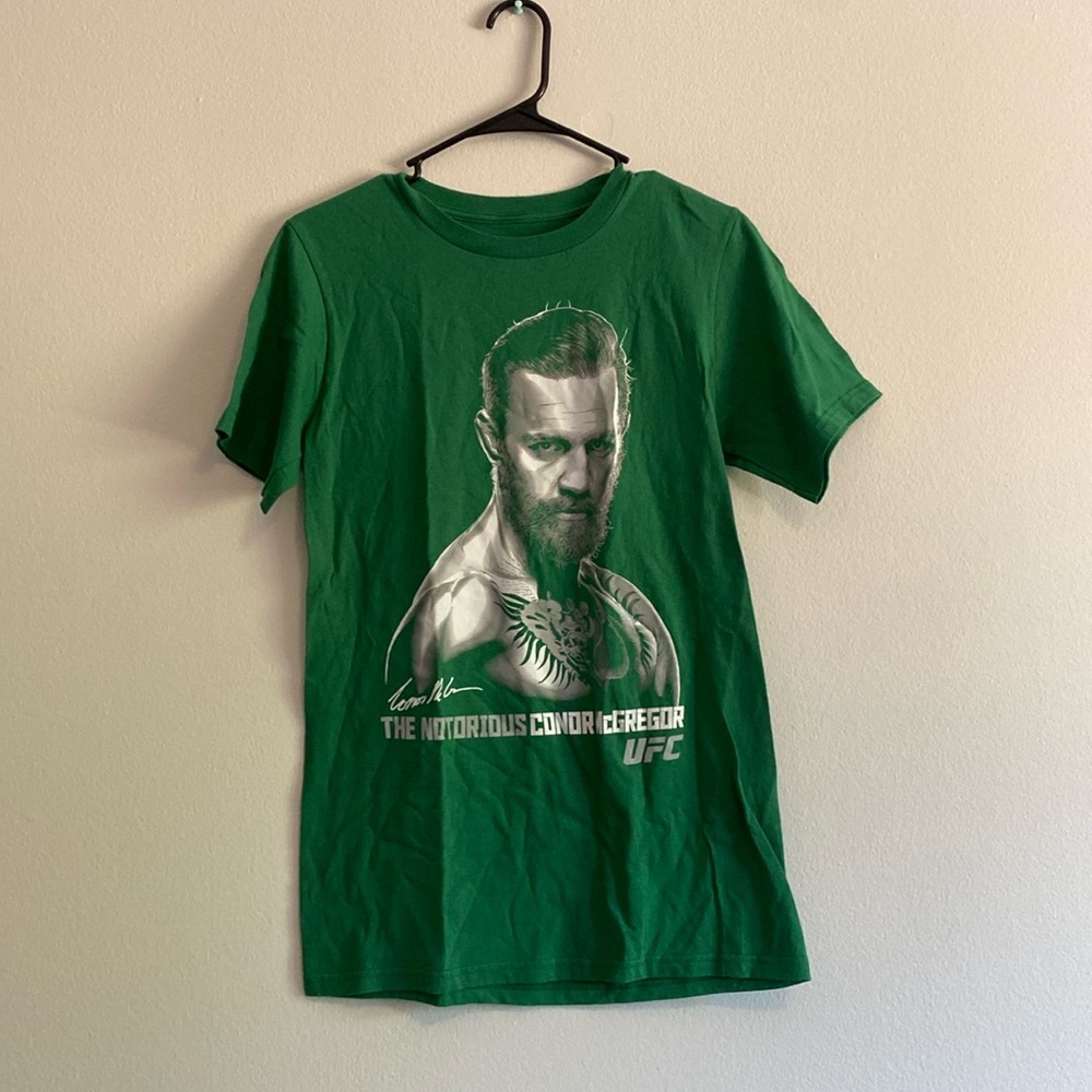 UFC Unisex Green Conor McGregor T-shirt